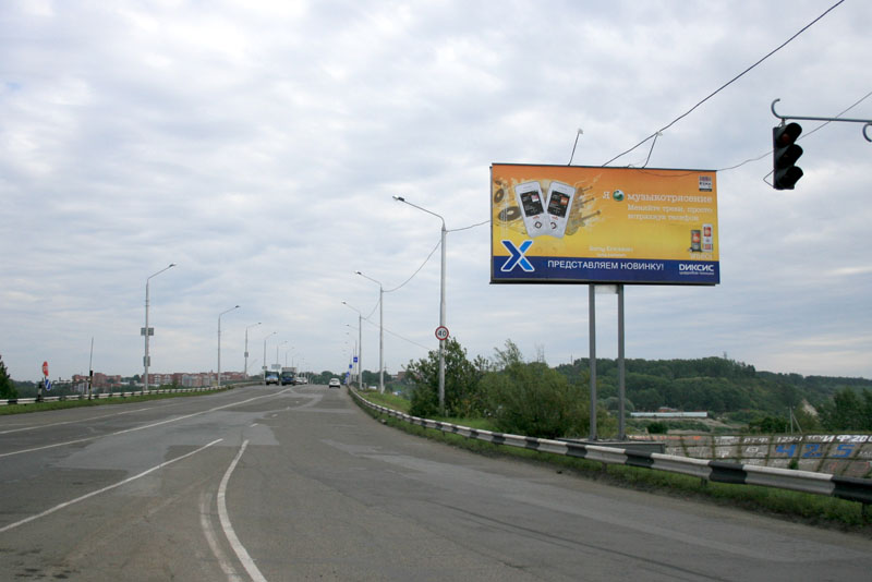 Въезд в город со стороны Новосибирска (пост ГИБДД)