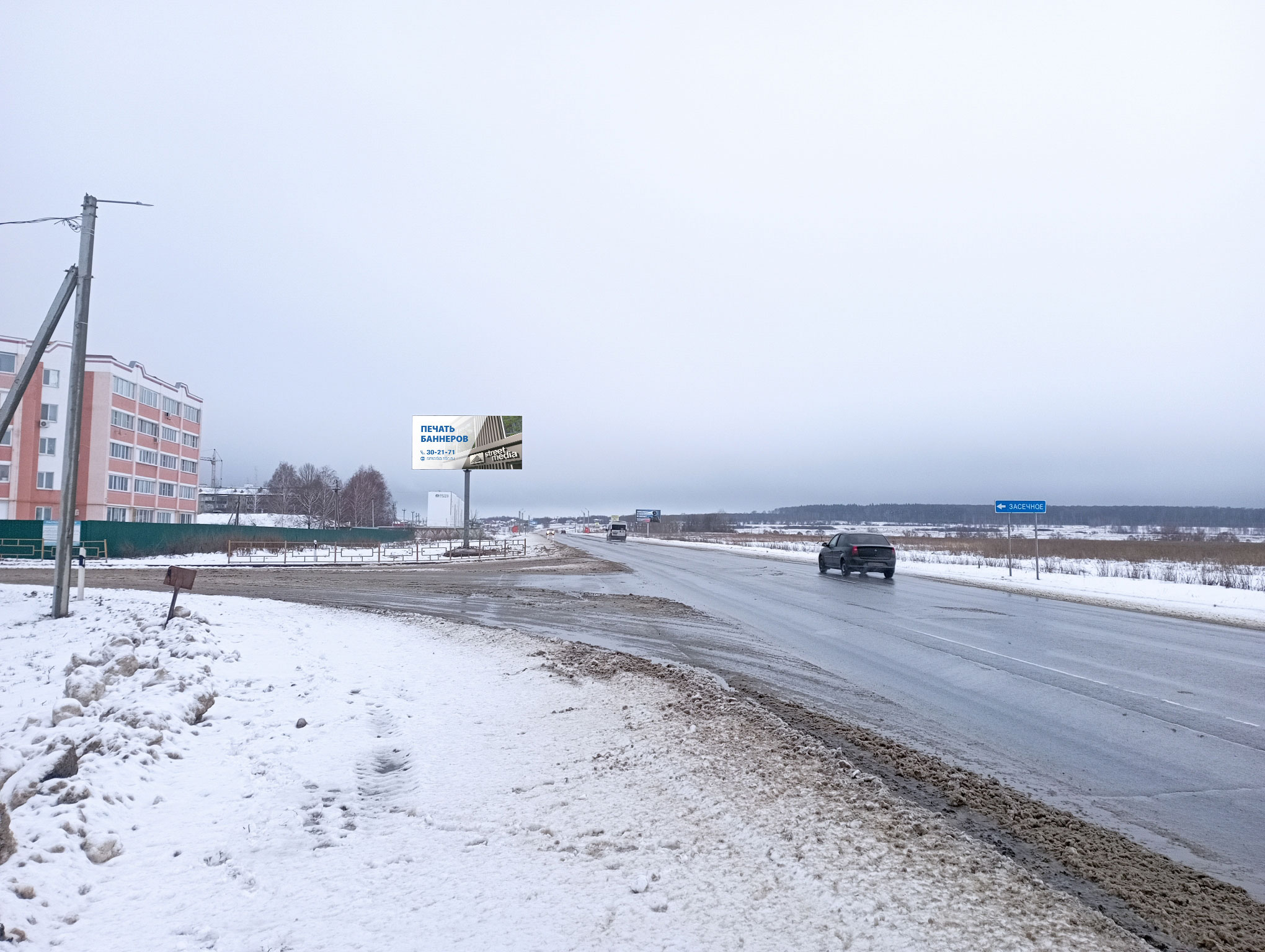 Пензенская область, поворот на село Засечное (ул. Механизаторов, 30)