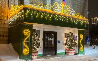 Новогоднее оформление для Администрации Томского Района