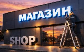 С 1 марта вывески должны быть на русском языке